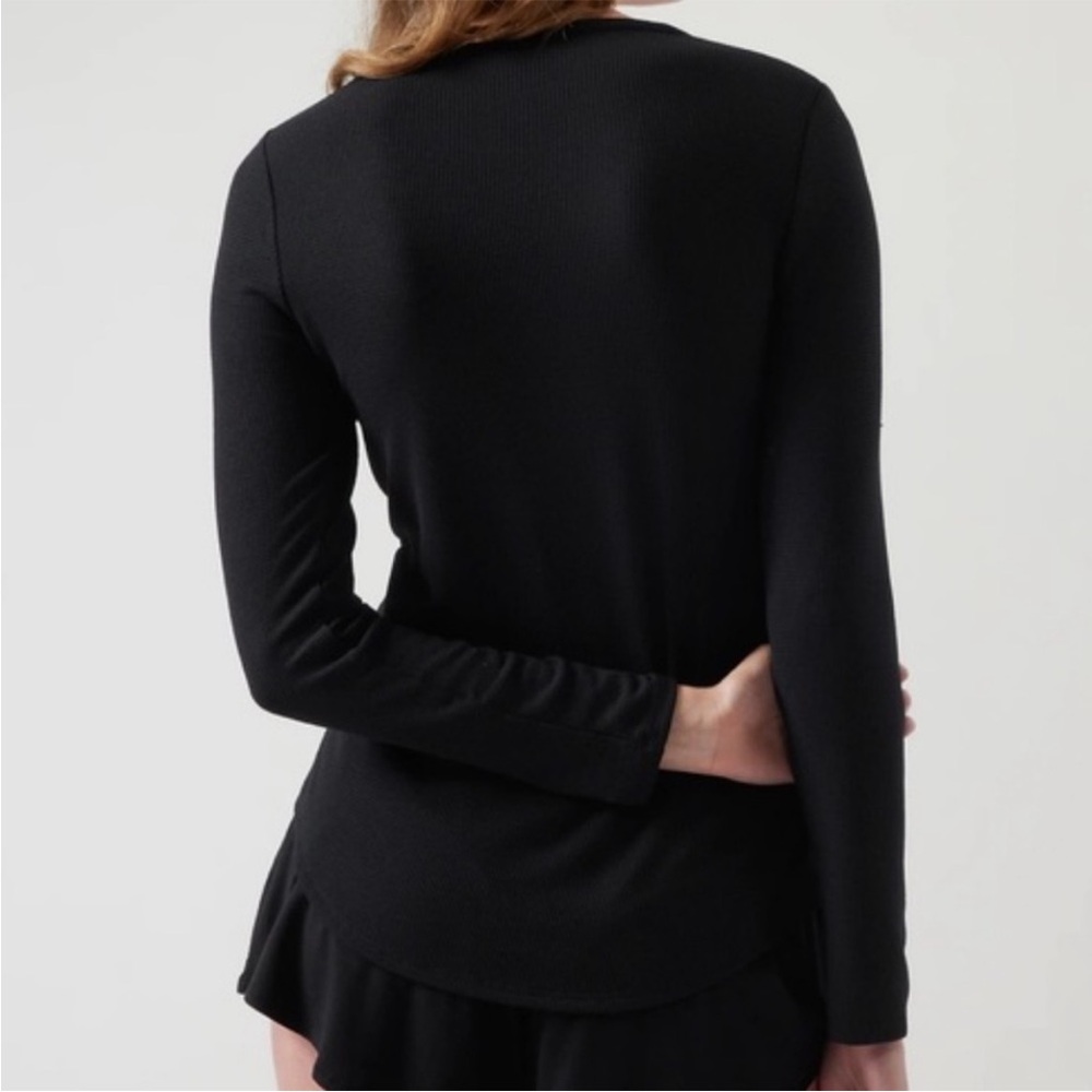 NWT Athleta Black Wind down sleep top Size XL - Picture 2 of 4
